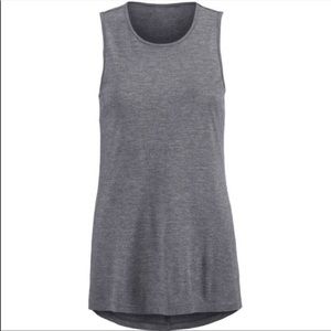 CAbi Small Charcoal Gray West End Style Sway Tank Top